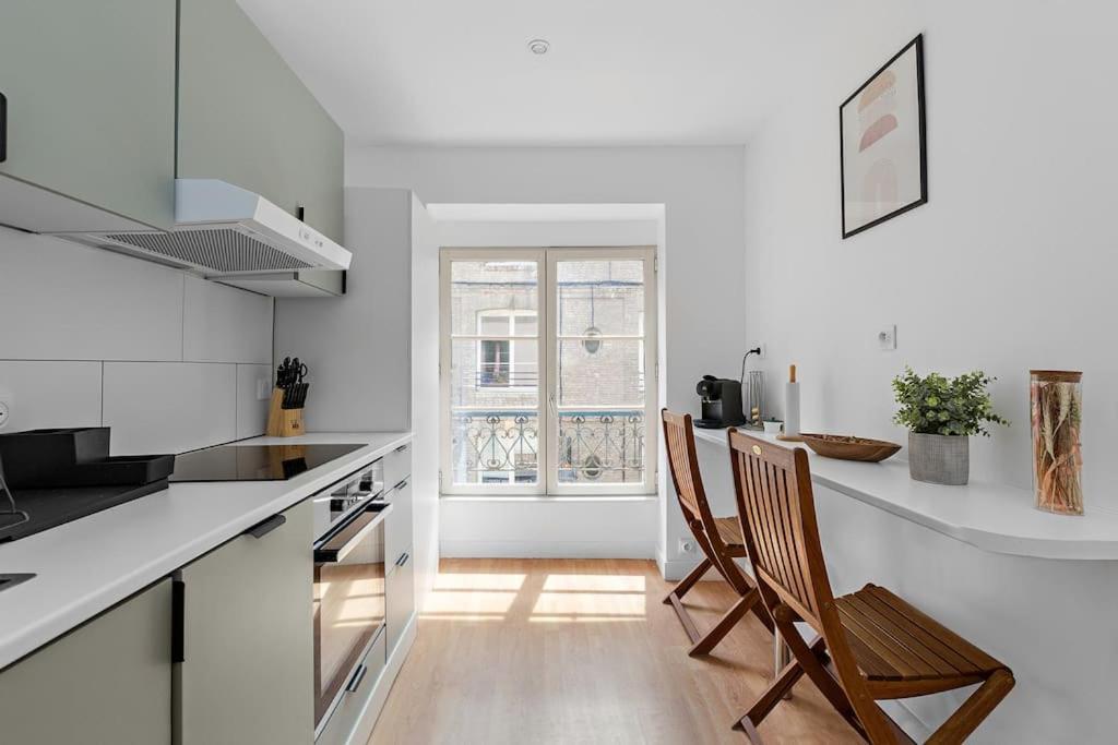 Duplex 6 Personnes Hyper Centre Apartment Dieppe Bagian luar foto
